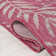 Tapis fuchsia / gris clair Hesperus Nevis