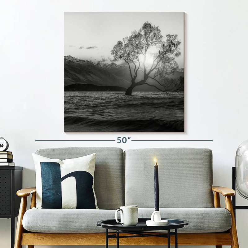 Lac Nicci Wanaka BW, H 33 po x l 33 po