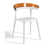 White/Orange