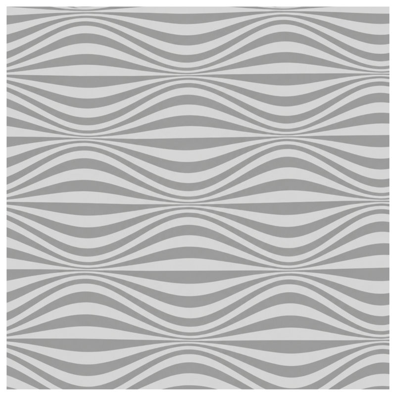 Coussins décoratifs Yellow Wavy Lines, 14 X 14 pouces