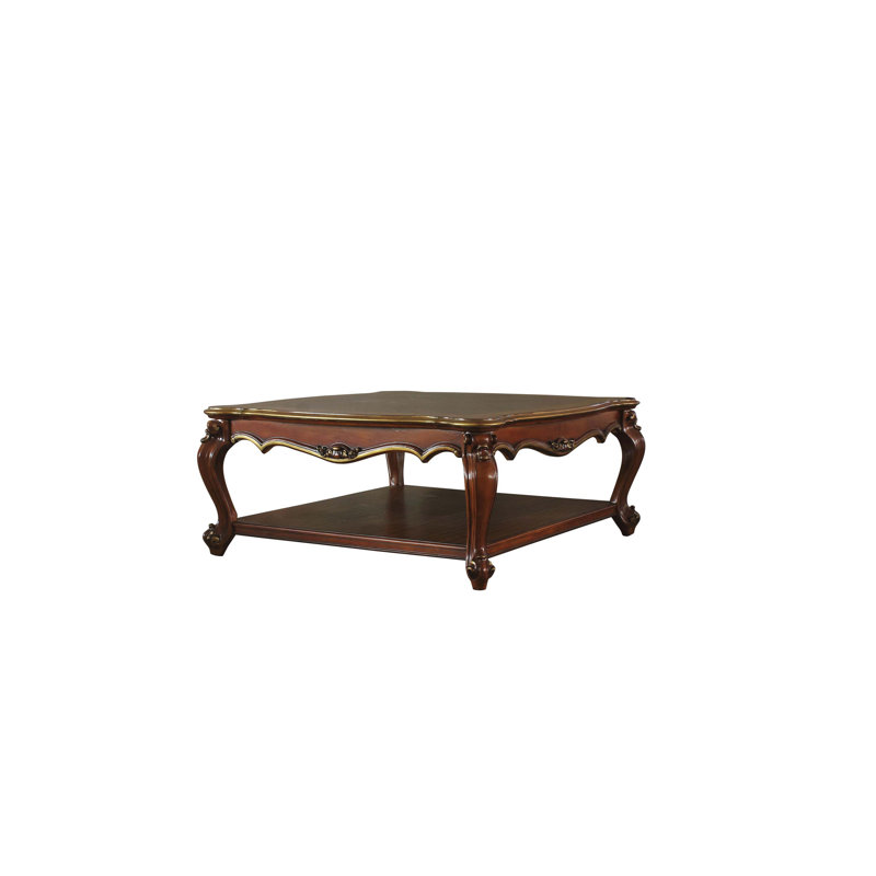 Andrell Solid Wood Top Coffee Table
