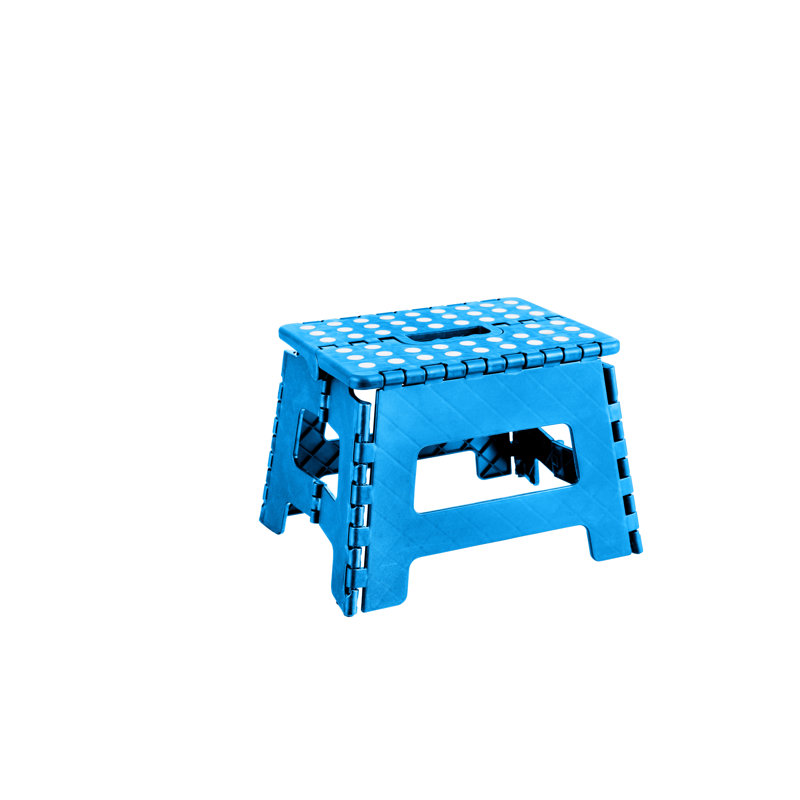 Spina Foldable Step Stool, Blue