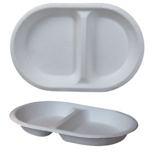 Disposable Bamboo Dinner Plate (Set of 150)