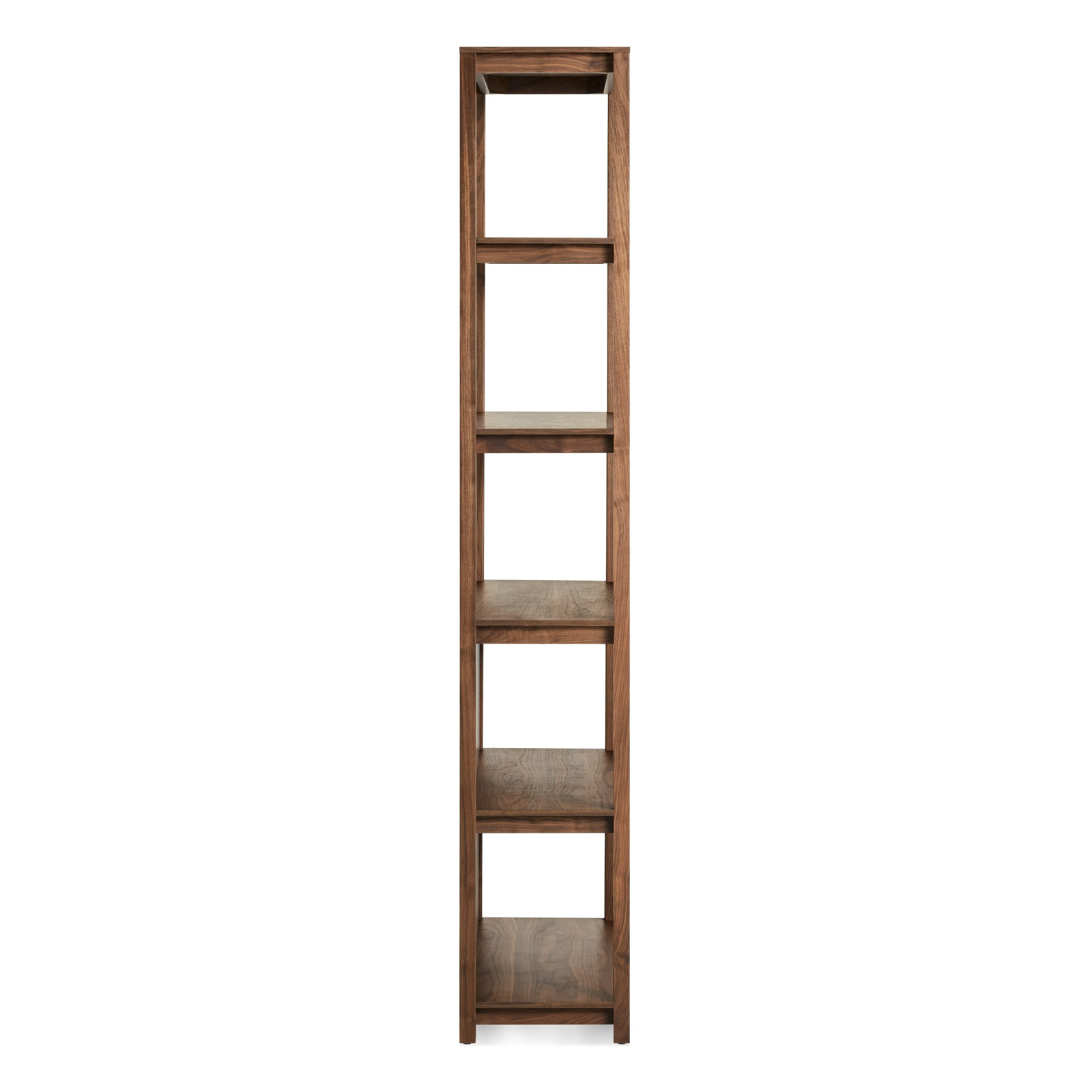 Open Plan 35 " Bookcase, Walnut
