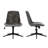 Mariello 23" Wide Adjustable Height Leather Swicel Office Chair With Quilted Backrest-103555101-103555100