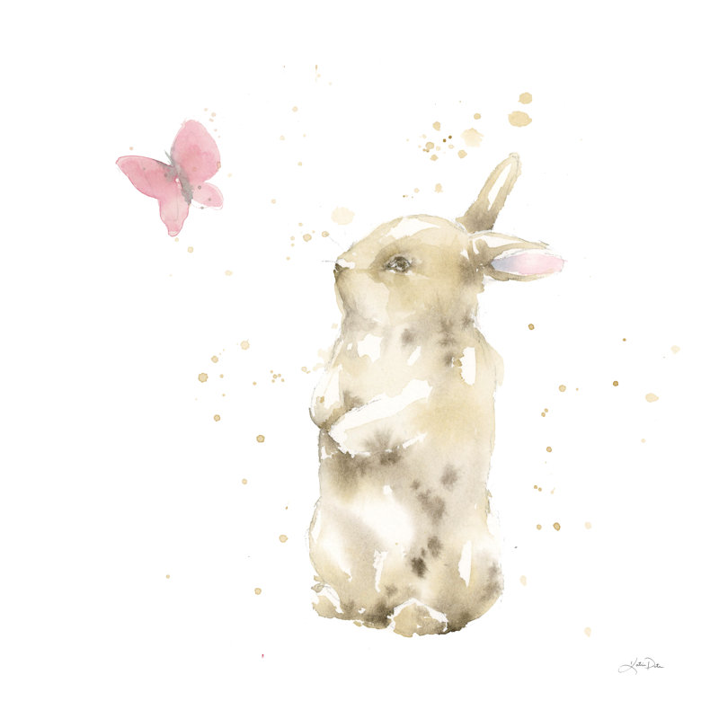 Dreaming Bunny III by Katrina Pete - Wrapped Canvas Painting, 76cm H x 76cm W x 3.8cm D