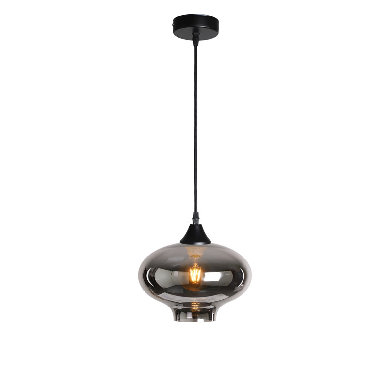 Aevah 1 - Light Pendant, Silver, Black