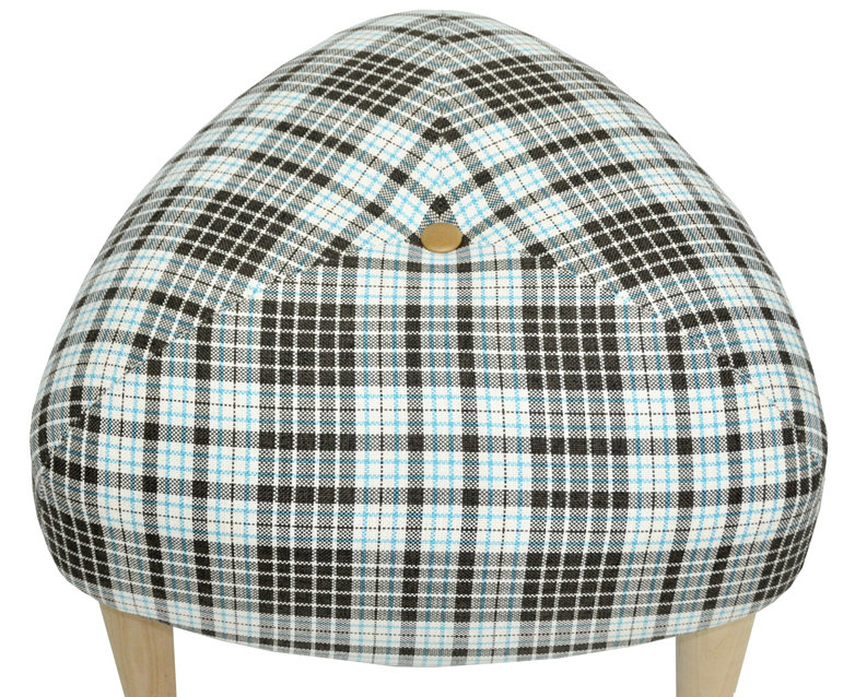 Manufactured Wood Accent Stool, Multi-coloured