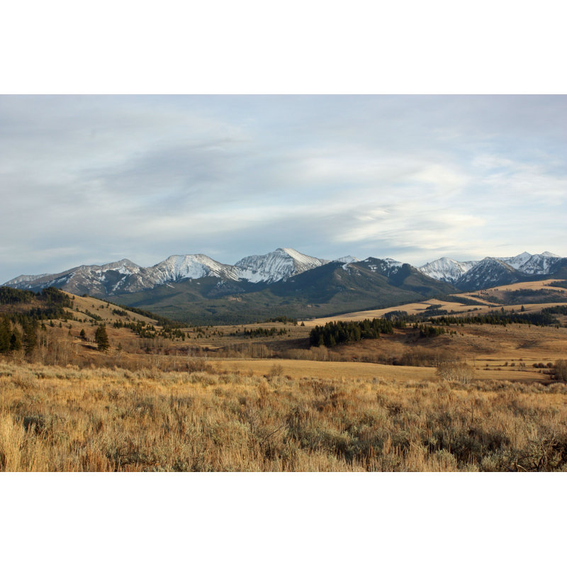 Crazy Mountains in Fall par Jkauffeld - Photographie sur toile tendue, L 36 po x H 24 po