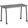 Rectangle 2 Person 23.63'' L Training Table with Casters