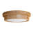 13-in Braided Rope Dimmable LED Flush Mount-13253157-13253159