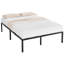 Structure de lit sans sommier, structure de lit plateforme en métal robuste, base de lit en métal de base, grand lit 14 po-109915342