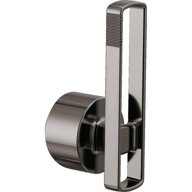 Kintsu® Pull-Down Faucet With Square Spout, Lumicoat® Black Onyx, Knob Handle