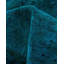 Tapis unique bleu / vert Overyed 4 pi x 4 pi 2 po