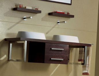 47.2'' Double Bathroom Vanity with Top