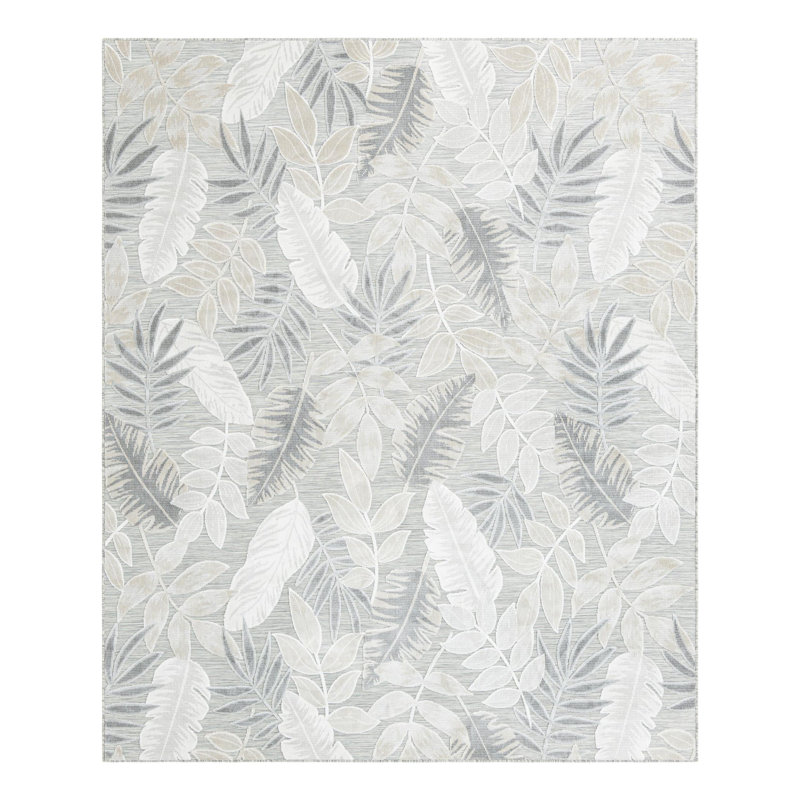Tapis Fergent Leaves Wygant, Rectangle 8 pi 2 po x 10 pi
