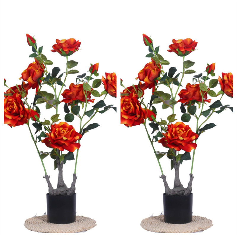 Pivoine artificielle, faux pivoine en pot