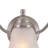 Moyer 3-Light 19 inch Wide Brushed Nickel Traditional Bathroom Vanity Lighting Fixture, White Alabaster Glass Shade, Dimmable, LED Compatible, Over the Mirror Mounted Steel Wall Sconce-699031865