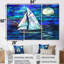 Amarre - ensemble d'art mural bateau-108456527-108456529