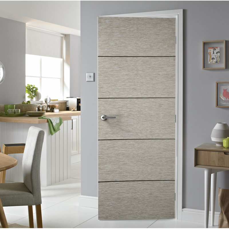 Fire Door Lacquered, 198.1cm H x 82.6cm W x 4.4cm D