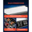 Amplificateur audio de voiture à 4 canaux 4 Ohm Stable Bridable Class D pleine puissance amplificateur 4 x 420W @ 4 Ohm / 4 x 600W @ 2 Ohm pour voiture VUS Camion tout-terrain