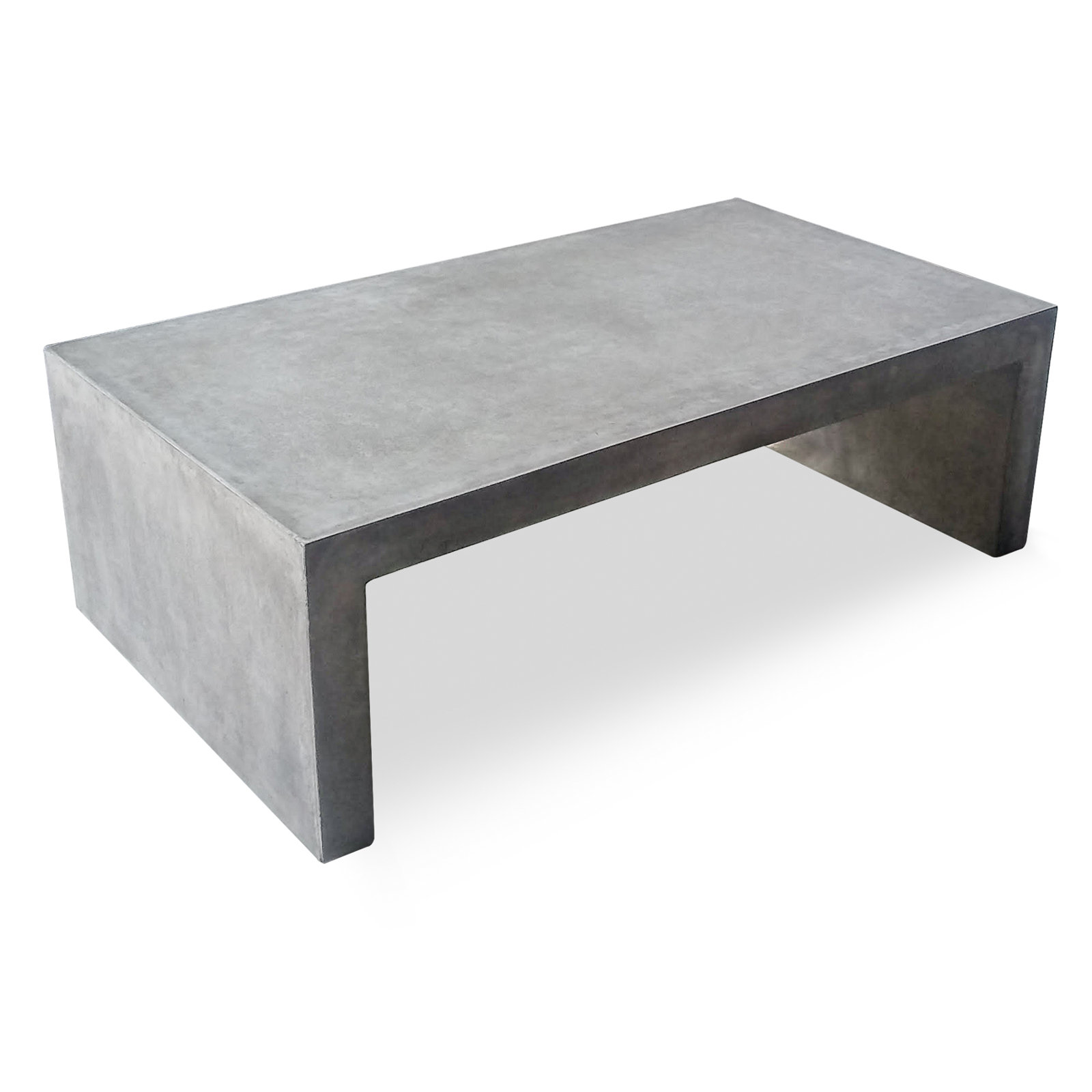 Lionel Stone Outdoor Coffee Table, 28" W x 50" L x 18" H