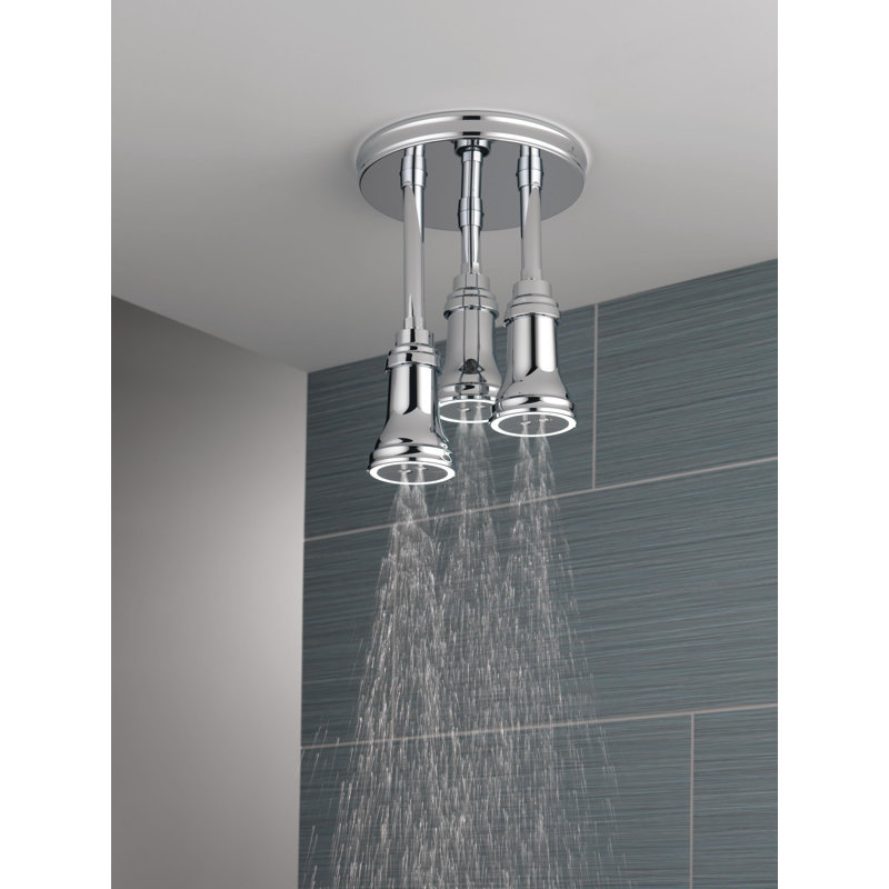 Pendant Full Rain Shower Head H2Okinetic®, Chrome