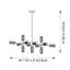 Cunningham 13 - Light Unique/Statement Chandelier