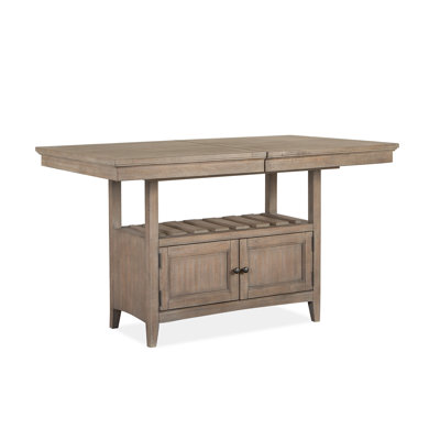 Radimir 36 " Extendable Rectangular with Solid Wood Base Dining Table
