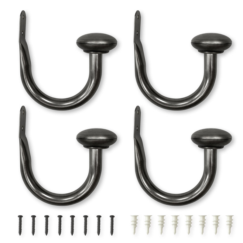 Retenue de rideau 5,9 po, Gunmetal