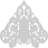 Delphos H W D Composite Rosette Applique-32702436