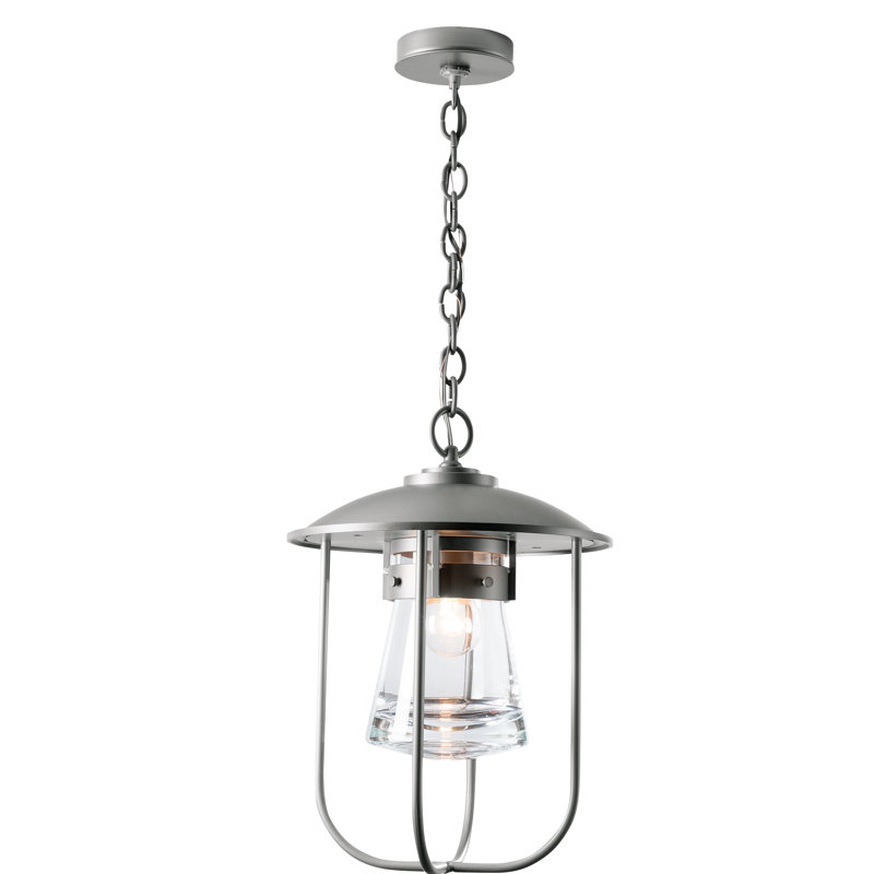 Erlenmeyer 1 - Light Outdoor Pendant, Coastal Burnished Steel