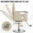 Barber Chair For Hair Stylists, Hydraulic Styling Chair With Heavy Duty Pump, 360° Swivel Barber Chairs With Reclining, Adjustable Headrest, Beauty Salon Equipment, 330 Lbs (Beige-Silver)-1717095986-1717095993-1717095992