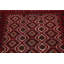 Tapis de zone en laine 3 pi 3 po x 6 pi 3 po one-of-kind à la main-noué la new age balouch Midford