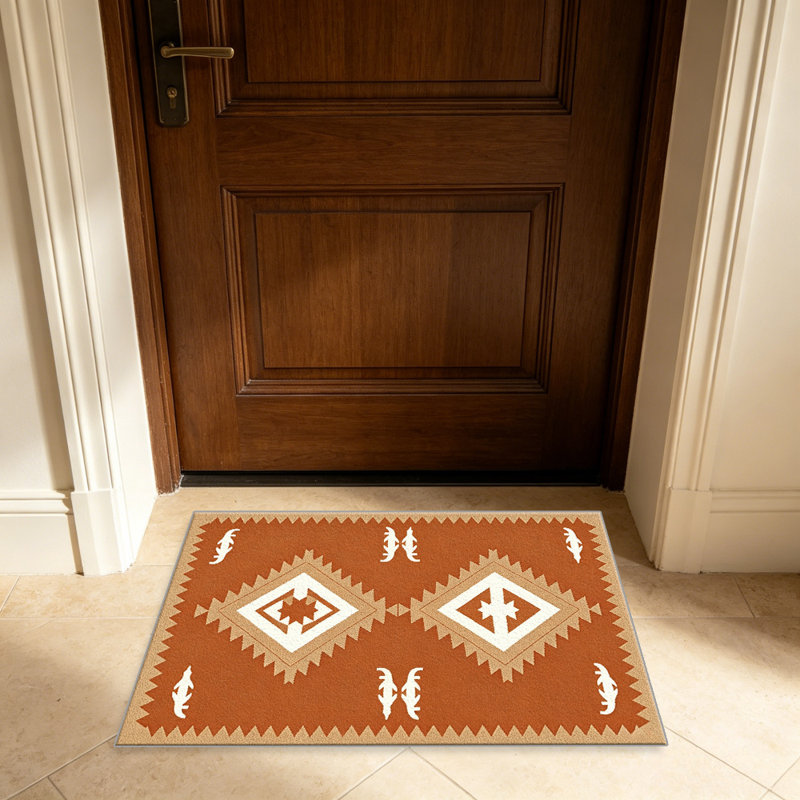 Double Diamond Rug   area rugs for Living Room, Soft and Comfortable, Suitable for all seasons, easy to maintain, machine washable Indoor floor mat, Under Table Farmhouse suitable for Bedroom, Dining Room, Study,  Balcony, Home Decor Patio