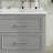 36" Bathroom Vanity with Ceramic Sink-55627747