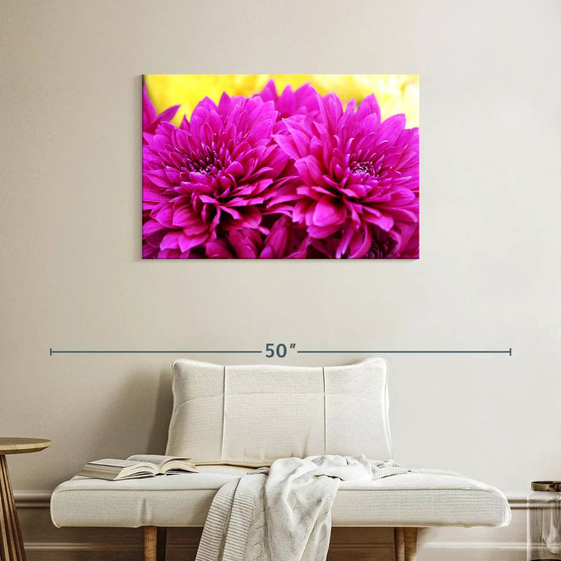 Harnek Hot Pink Mums, H 24 po x l 36 po