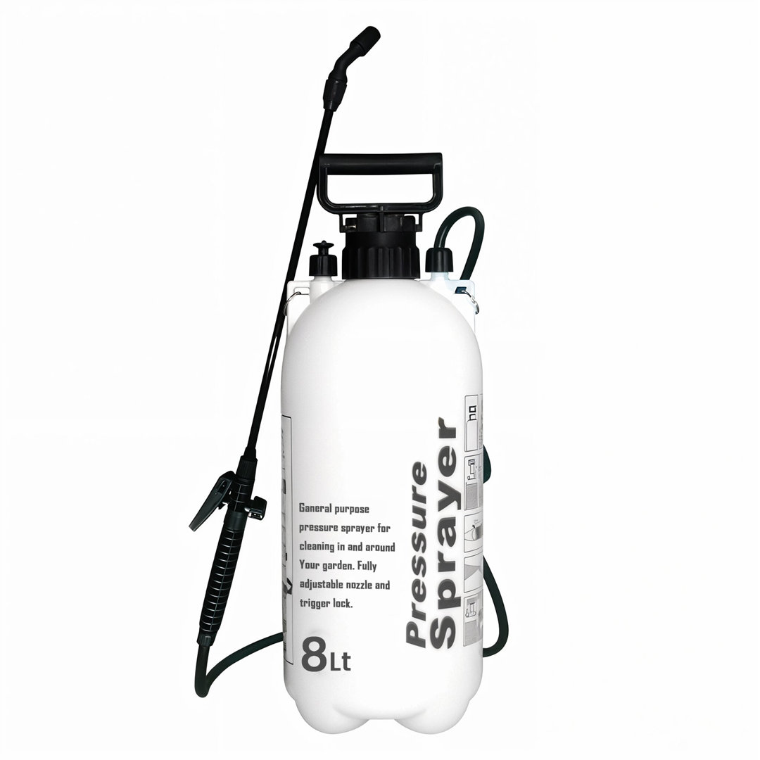 8L Garden Pressure Sprayer Knapsack Portable Hand Pump Weed Spray Bottle Pump