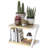 11.3'' H X 17.4'' W Desktop Printer Stand with Storage Shelf – Adjustable, Anti-Skid Feet, and Easy Assembly for Home & Office-110271146