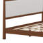 Base de lit tapissier Mid-Century avec tête de lit-110771510-110771514