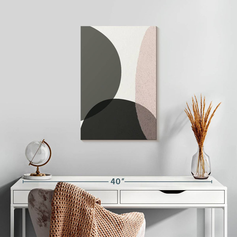 Avery Minimalist Circles IV, 24" H x 16" W