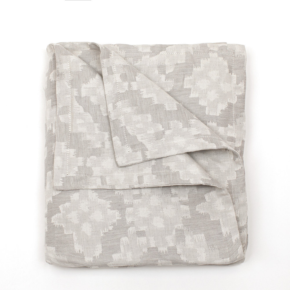Alajuwon Linen Duvet Cover Set, Queen Duvet Cover & Insert + 2 Standard Shams