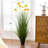 48" Artificial Potted Grass With Flowers-607294752