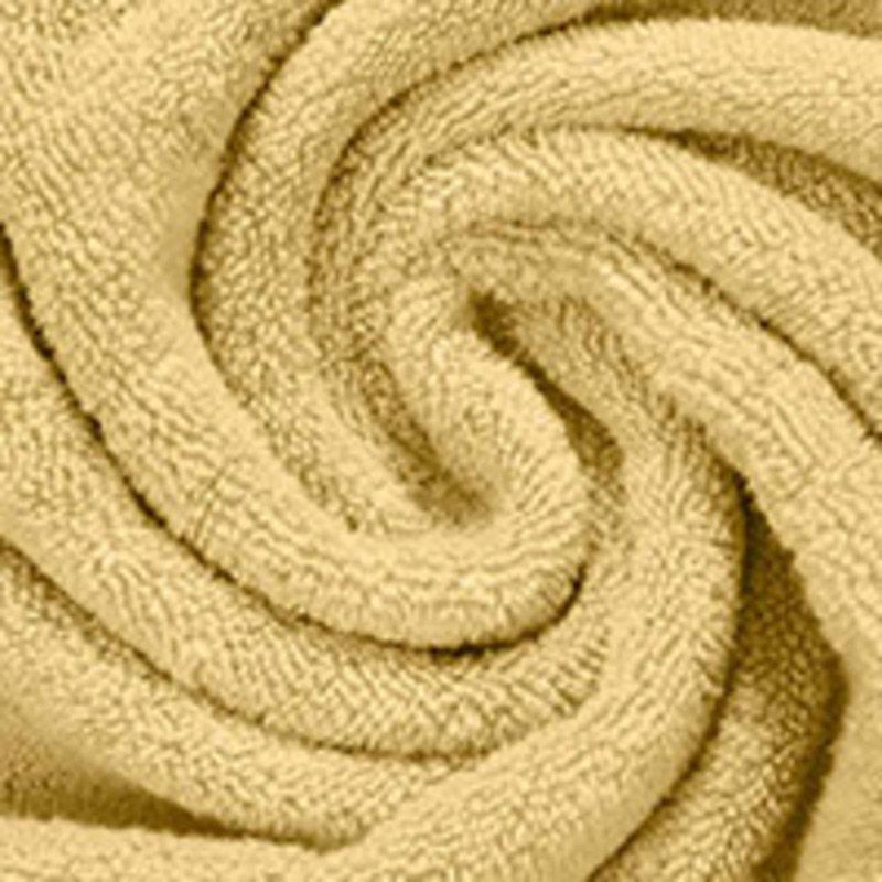 Ensemble de serviettes de bain 100% coton 100% coton zéro torsion Phoebe Home Weavers, 27 po x 54 po (2) (2 serviettes de bain), jaune
