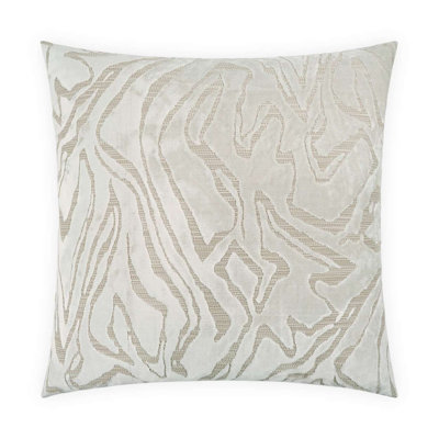 Zuniga Feathered Feather Throw Pillow