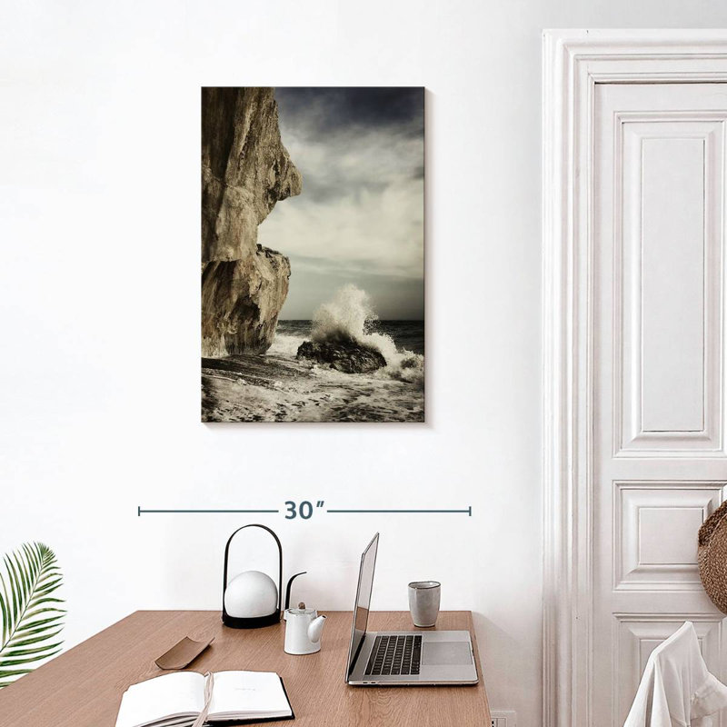 Gillard Cantarrijan Rocky Coast, 30" H x 20" W
