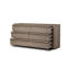 Primrose 6 Drawer Dresser-Natural Flat Oak Veneer