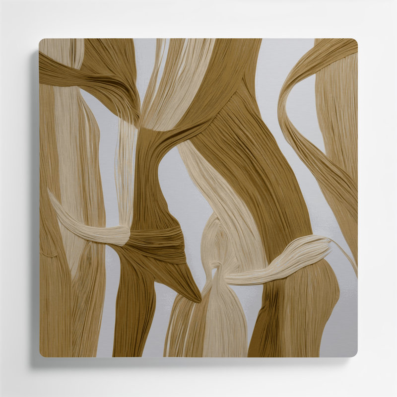 Abstract Figurative 30 Brown Metal Wall Art