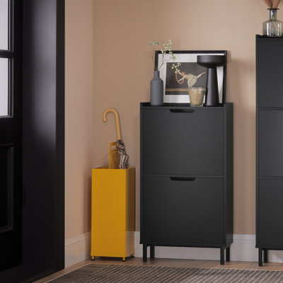 Armoire à chaussures pour le vestibule avec tiroirs rétractables