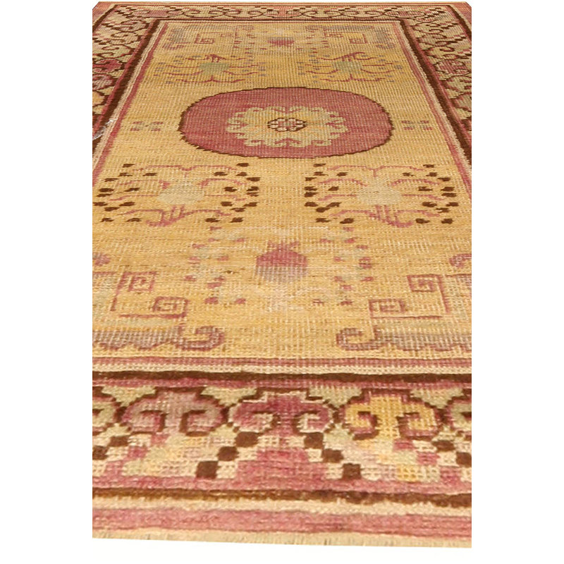 Antique One-of-a-Kind Rectangle 2'7" X 4'5" Hand Knotted Area Rug